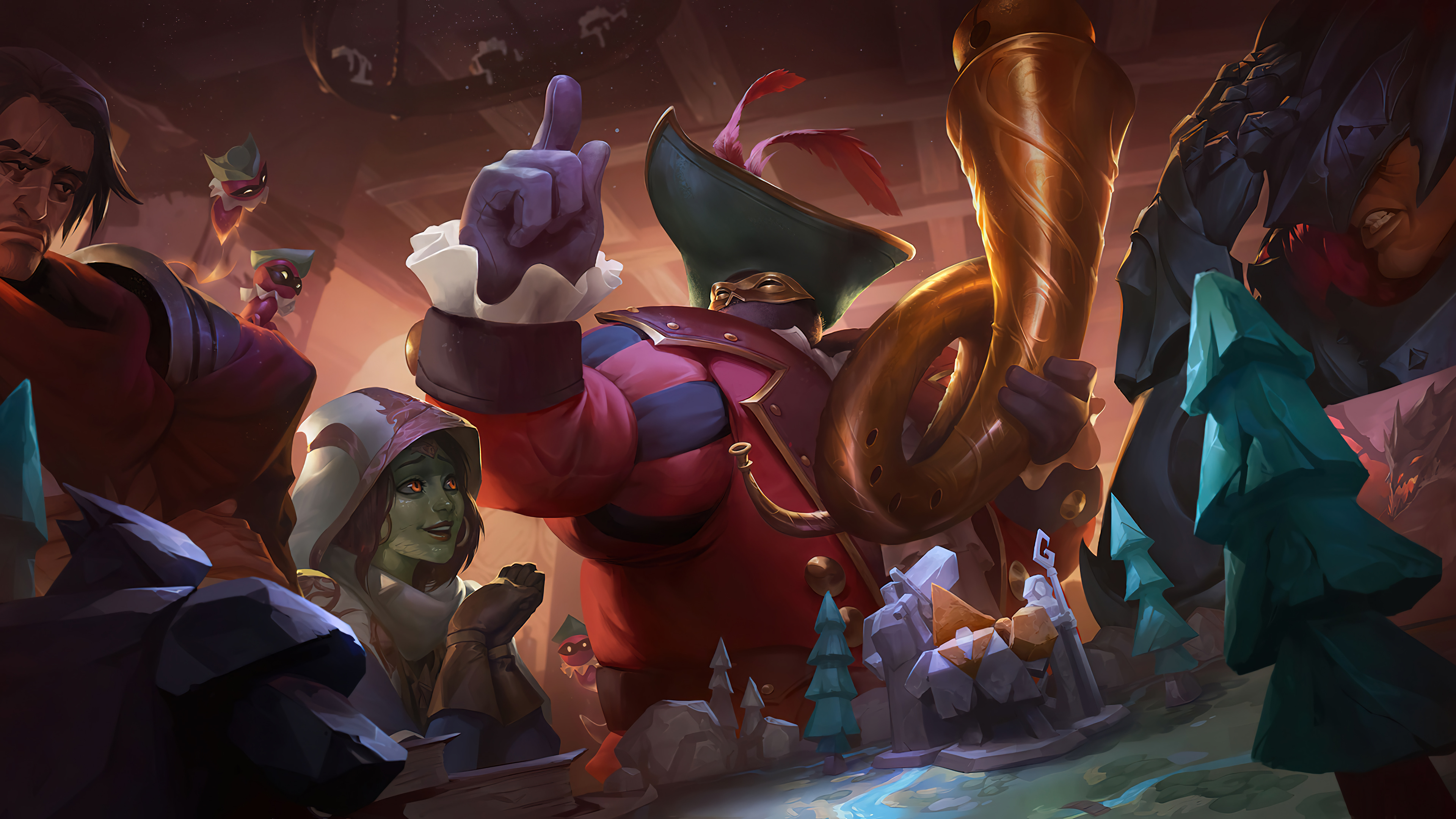 Bard Bard LoL LoR Wallpaper 4K HD PC g