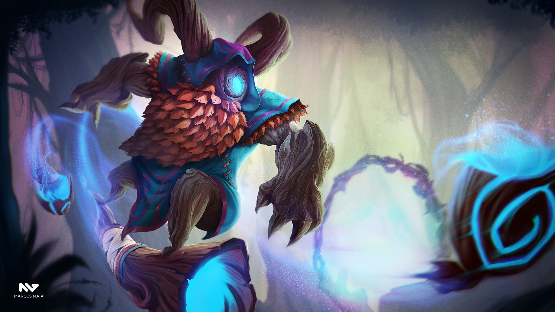 Elderwood Bard of legends (Fanart)