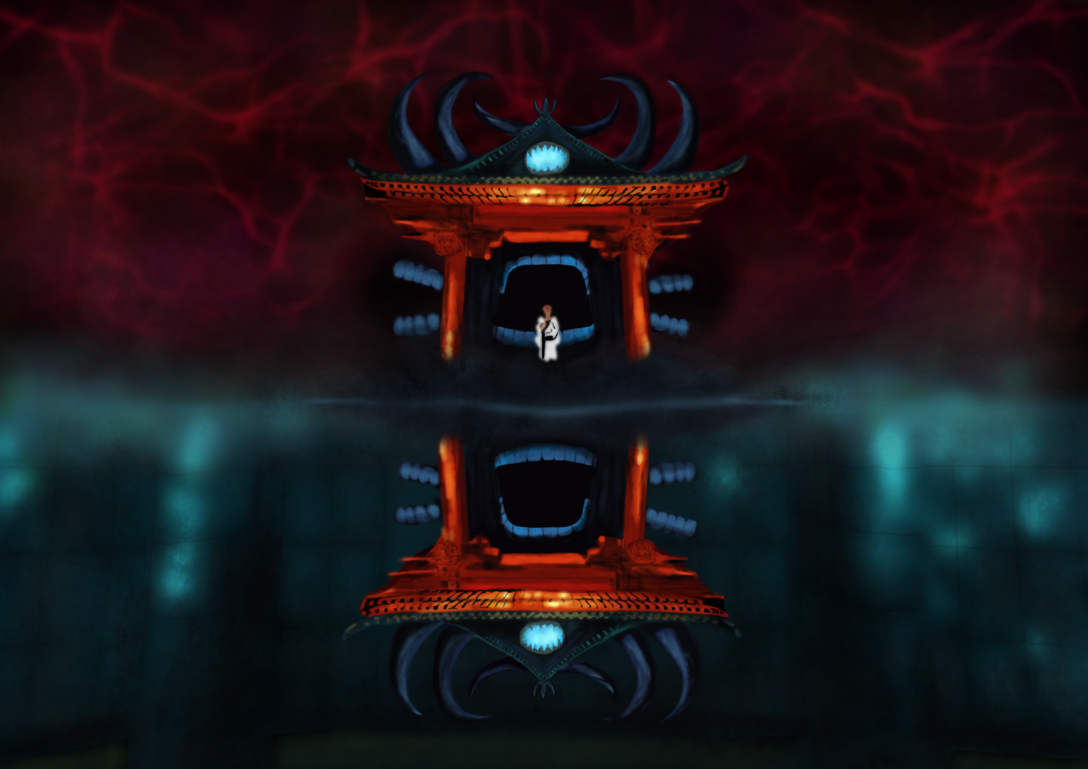 Made a Malevolent Shrine Artwork