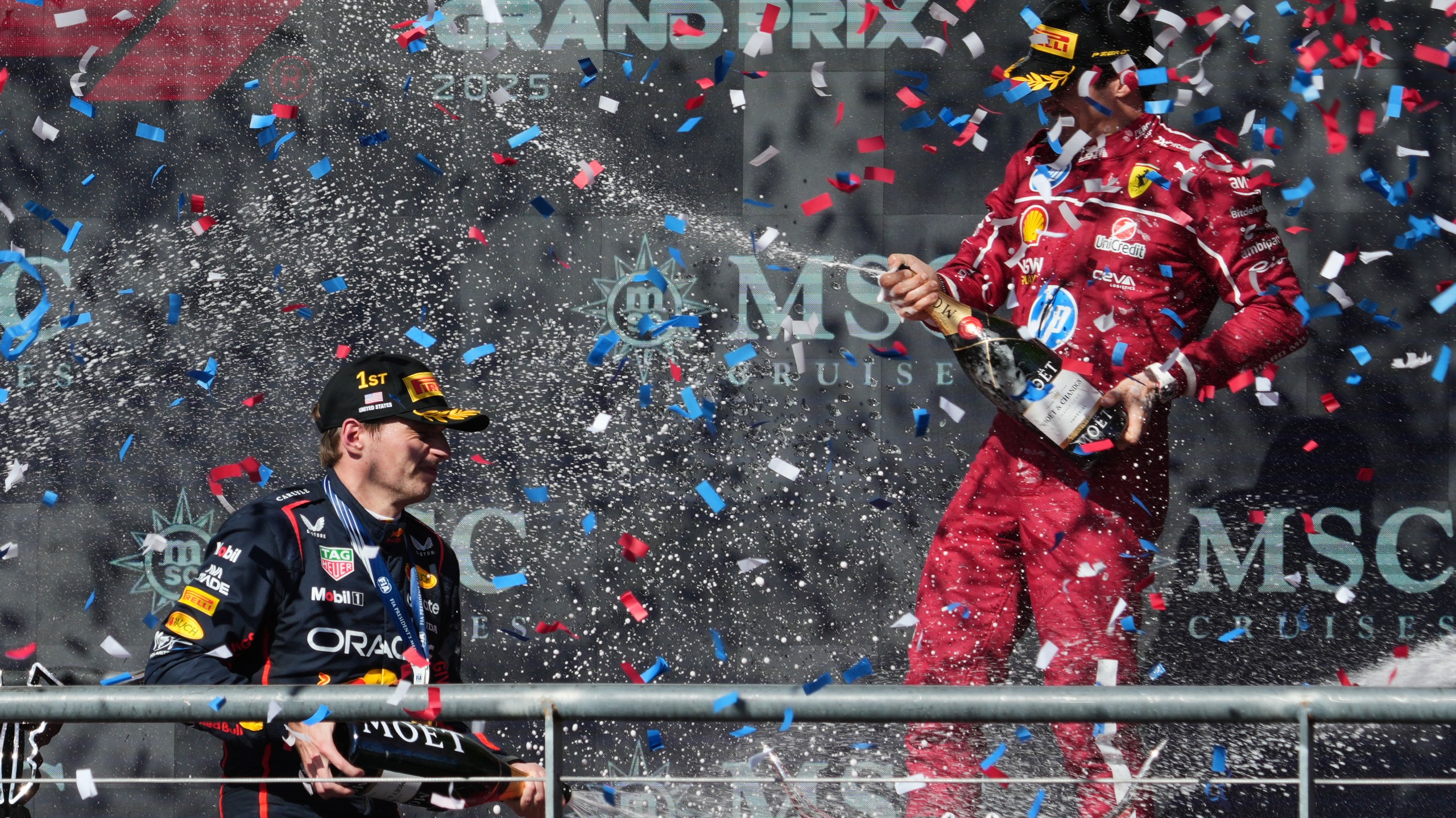 Verstappen wins US Grand Prix and McLaren's Norris pulls closer to teammate Piastri in F1 title hunt