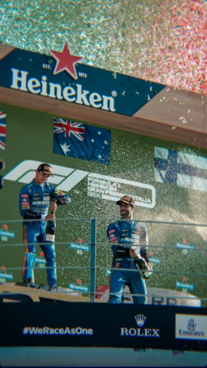 mclaren podium monza 2021
