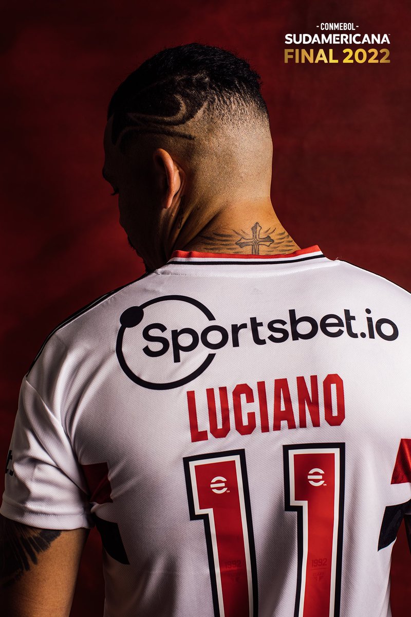 1️⃣1️⃣ Luciano da Rocha Neves: o artilheiro do Tricolor na com 5️⃣ gols. #GrandeConquista #PartiuCórdoba #VamosSãoPaulo