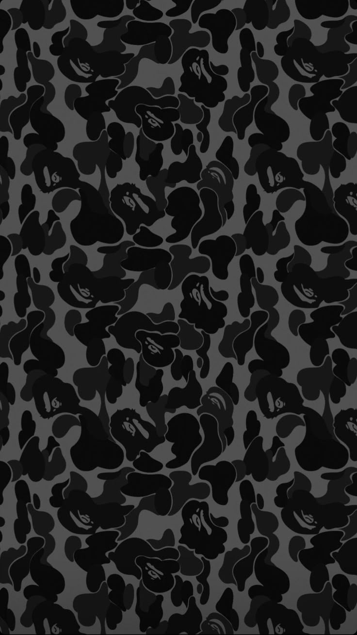 Wallpaper Bape Camo