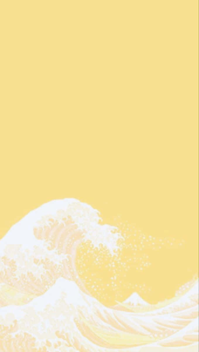 Download Warm, sunny shades of yellow in a dreamy landscape Wallpaper