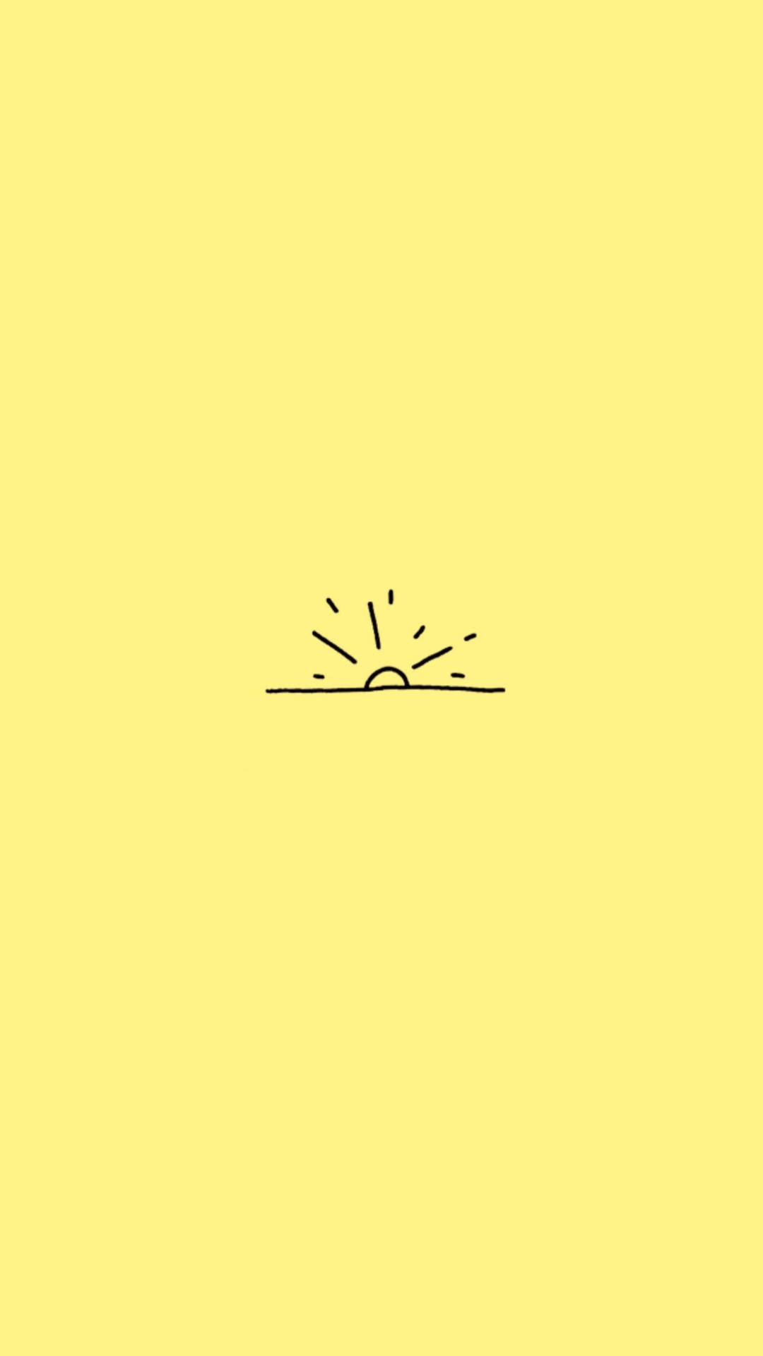 Download A warm yellow aesthetic