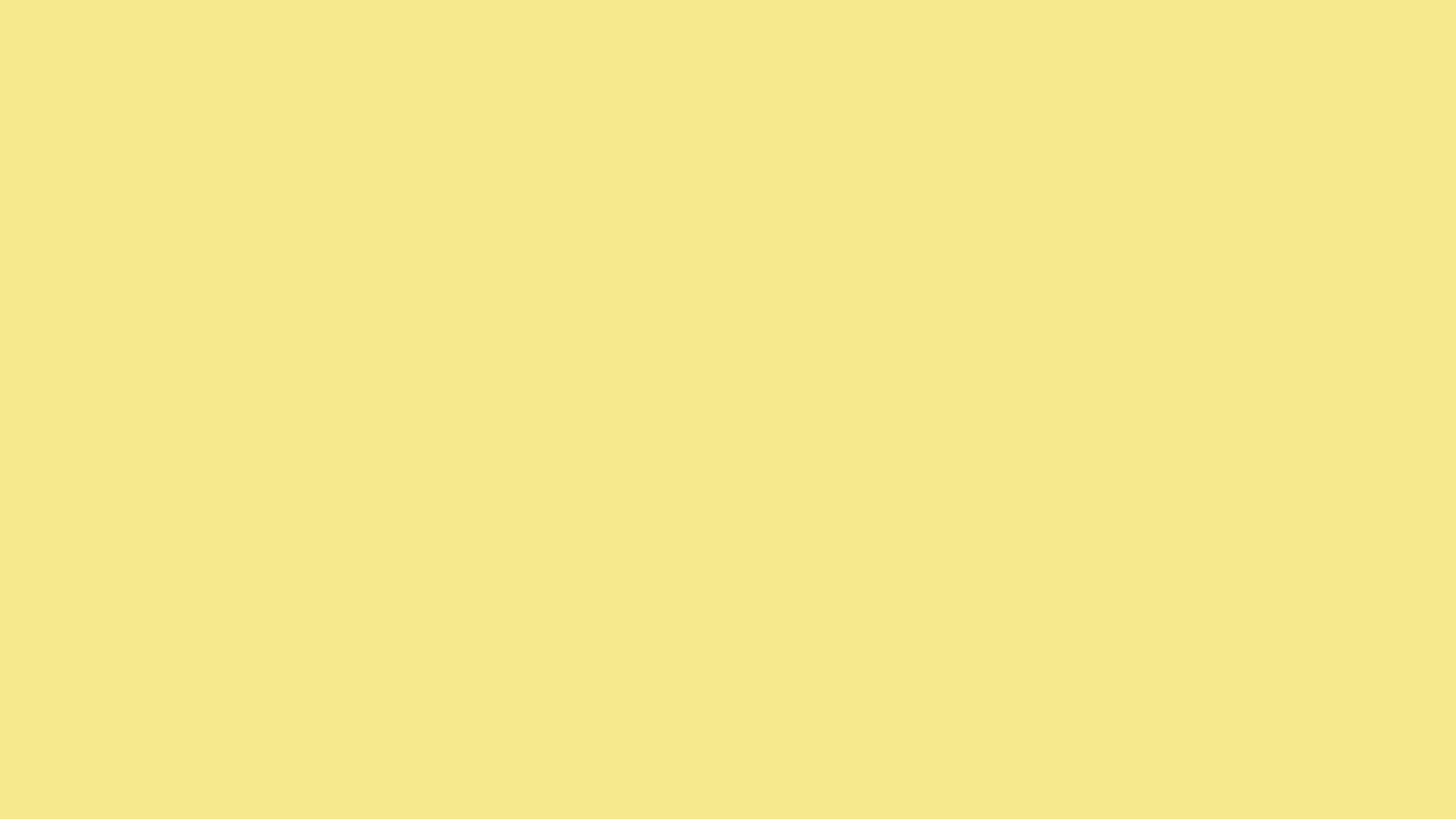 Warm Yellow color - #F4E98C Official Register of Color Names
