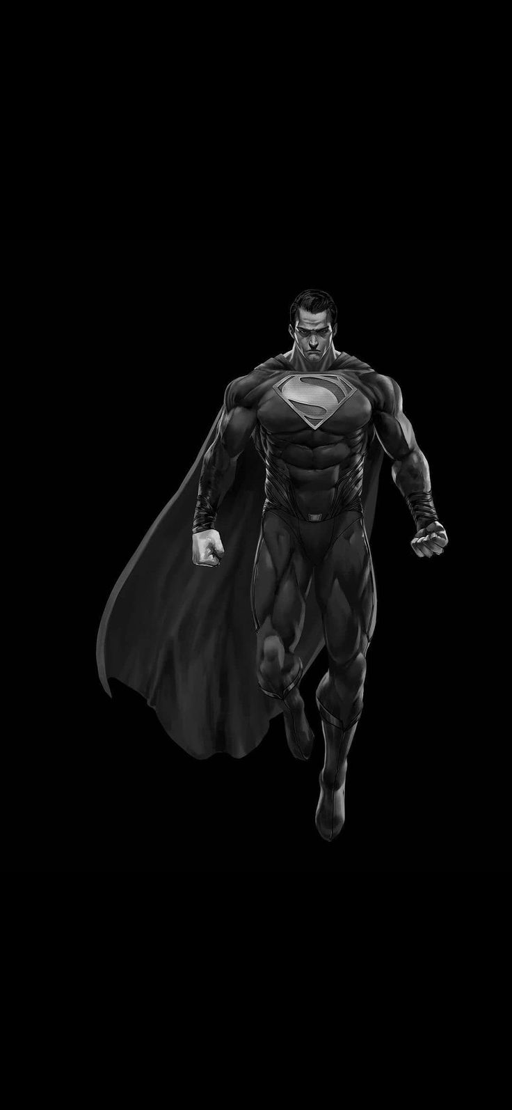 The Black Superman Exclusive Wallpaper
