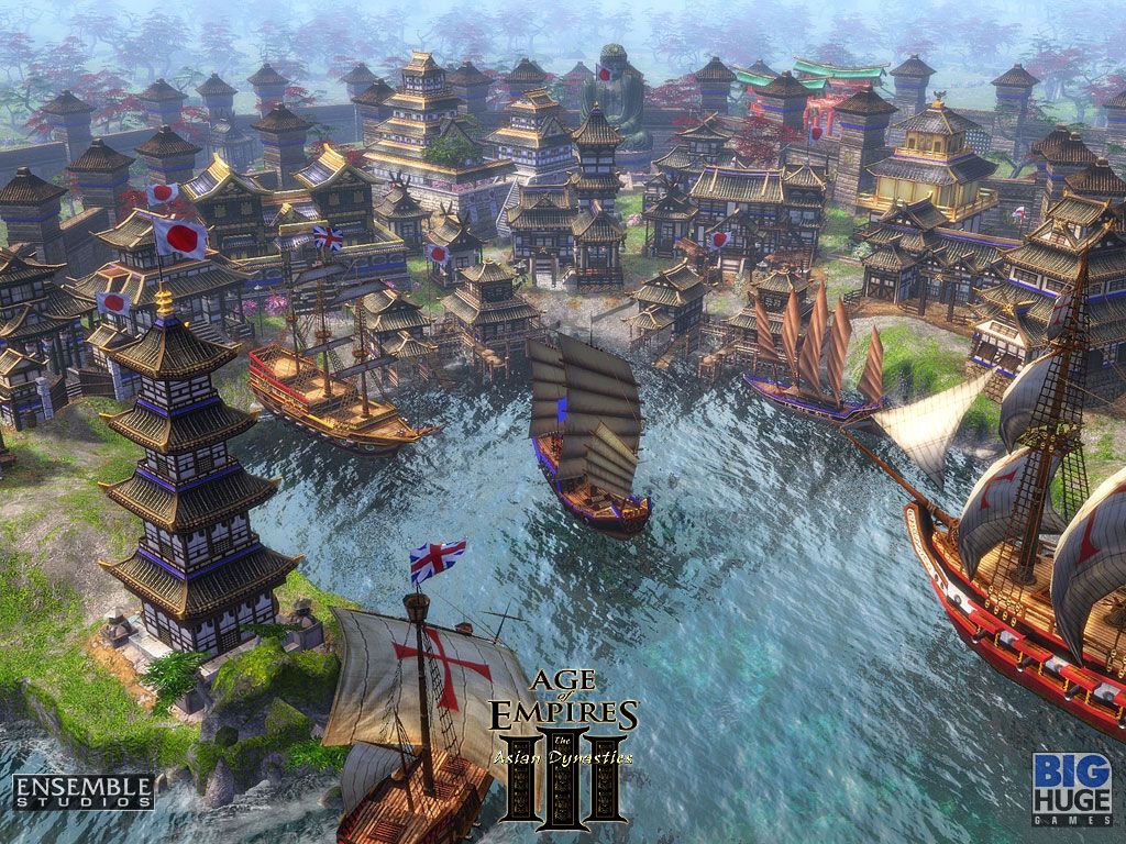 Age of Empires III: The Asian Dynasties official promotional image