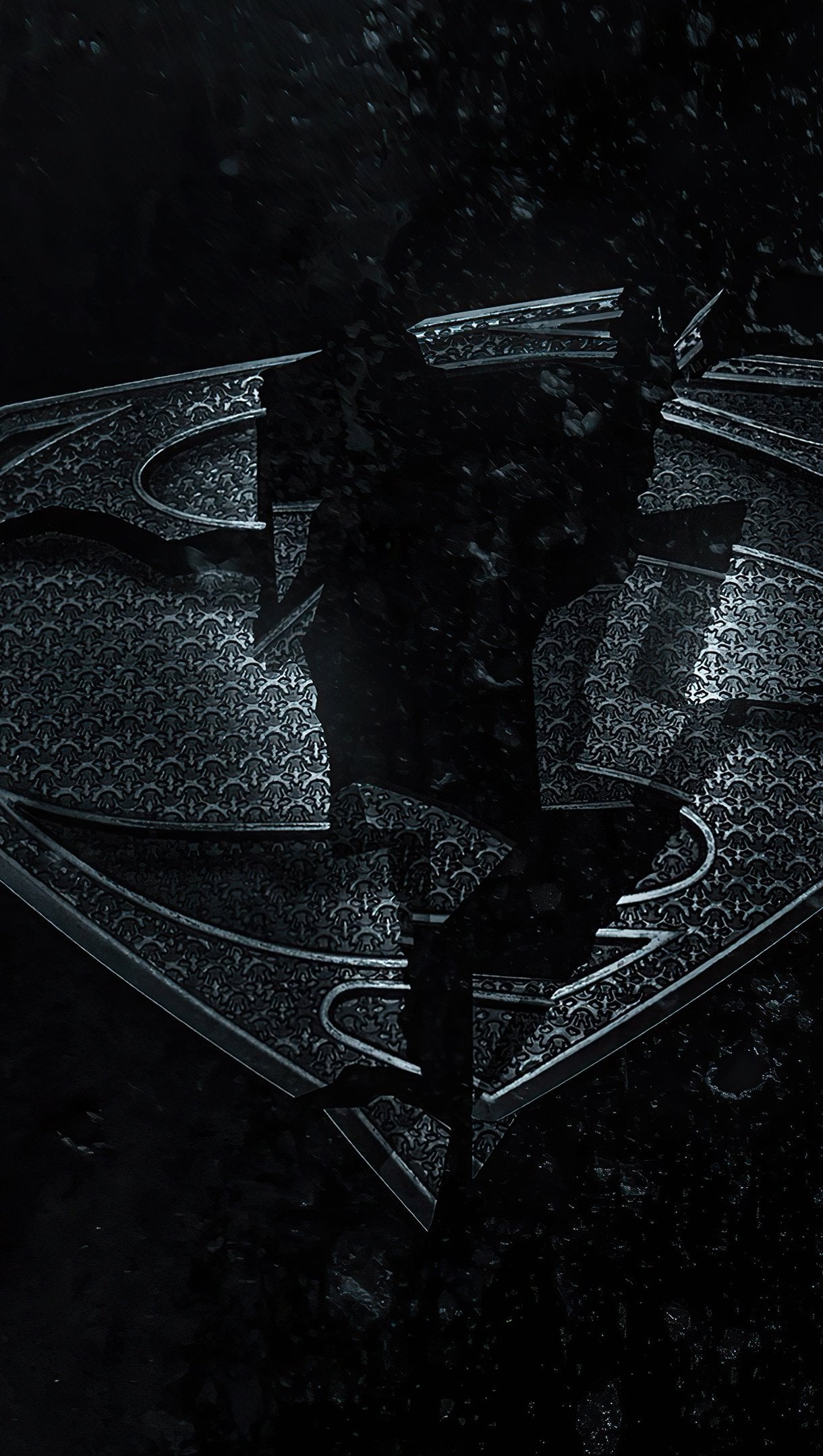 Superman Negative Space Wallpaper 4k for iPhone and Mobile Phone