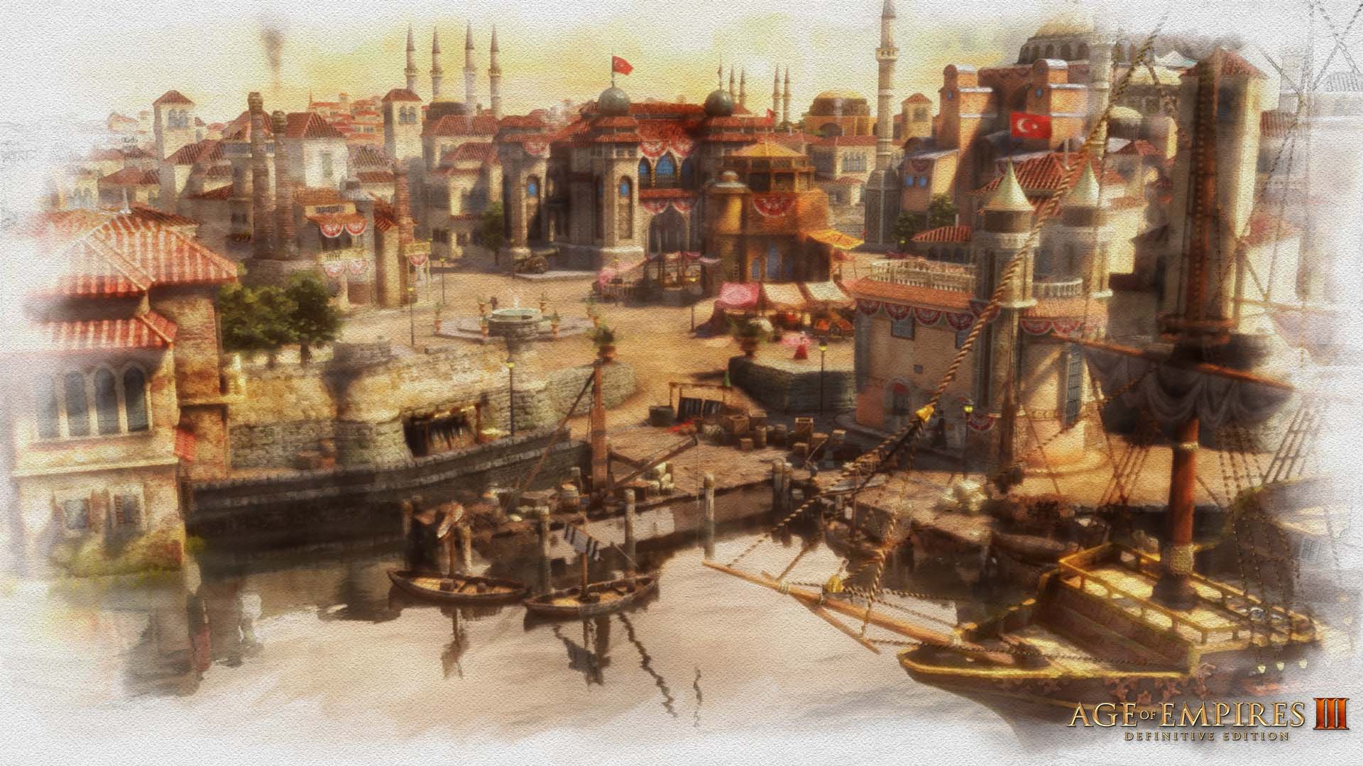 Wallpaper Turkey, Ottoman Empire, Age of Empires III, Age of Empires, aoe iii, aoe 3 for mobile and desktop, section игры, resolution 1920x1080