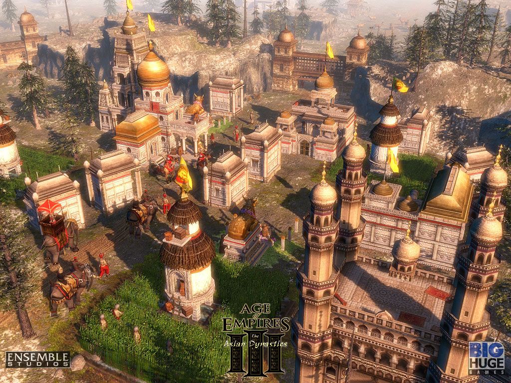 Age of Empires III: The Asian Dynasties official promotional image