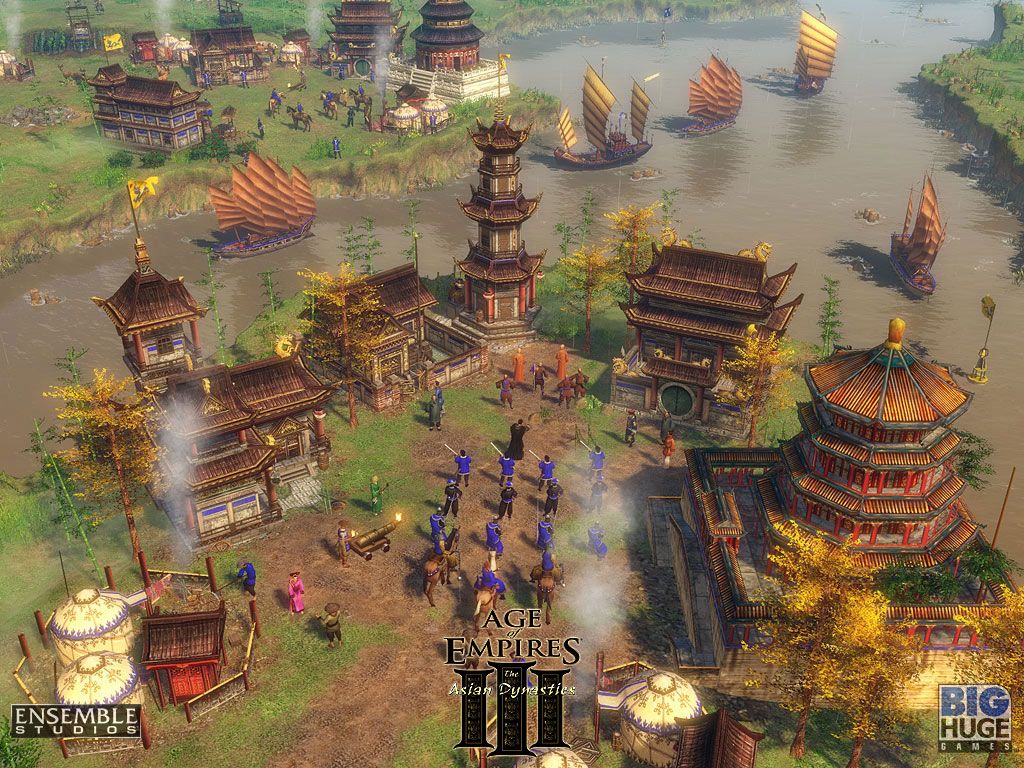 Age of Empires III: The Asian Dynasties official promotional image