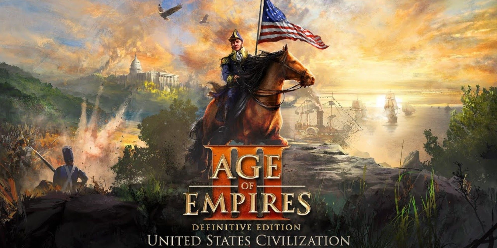 How Age of Empires III: Definitive Edition's United States Works