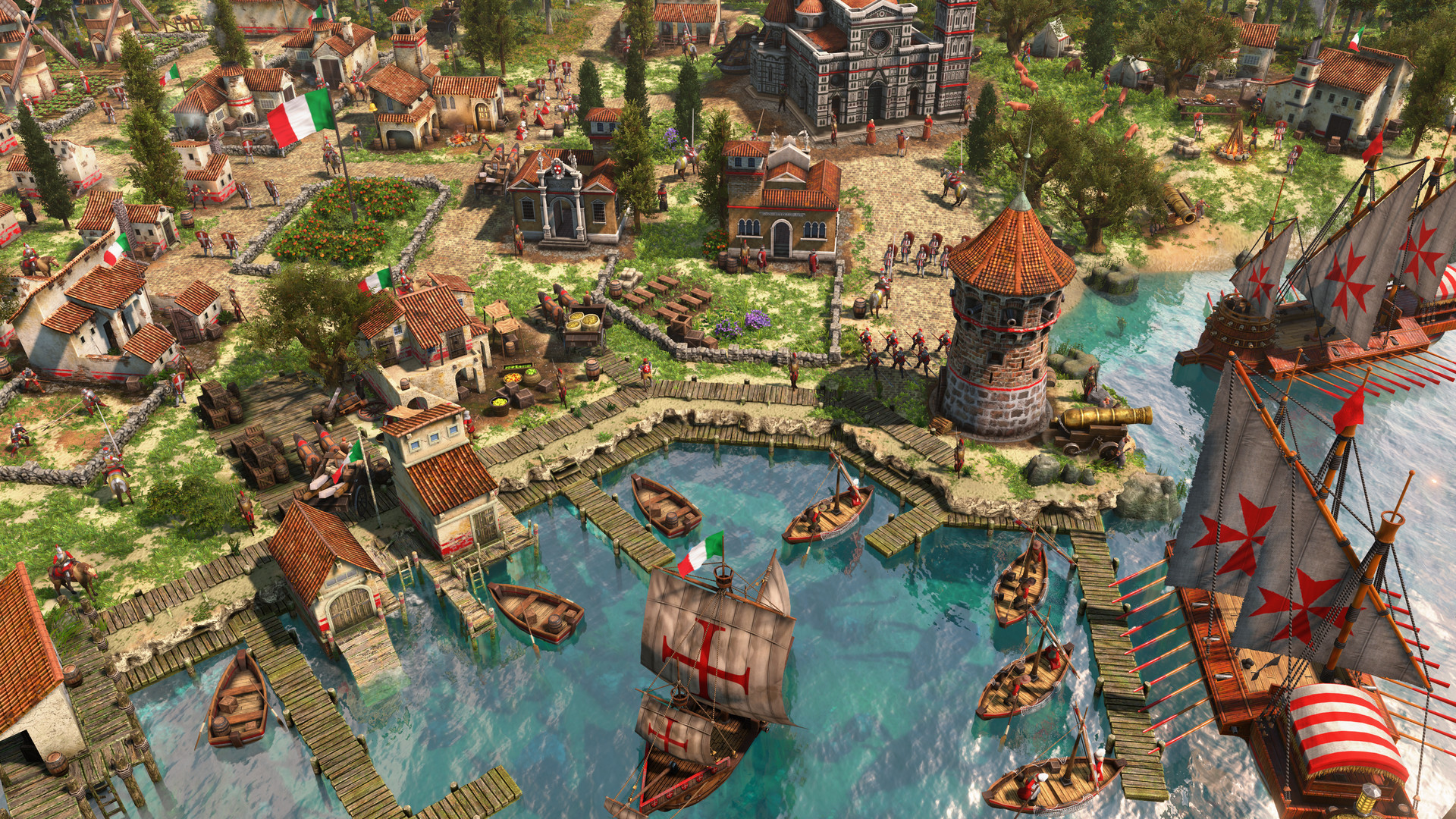 Save 75% on Age of Empires III: Definitive Edition of the Mediterranean on Steam