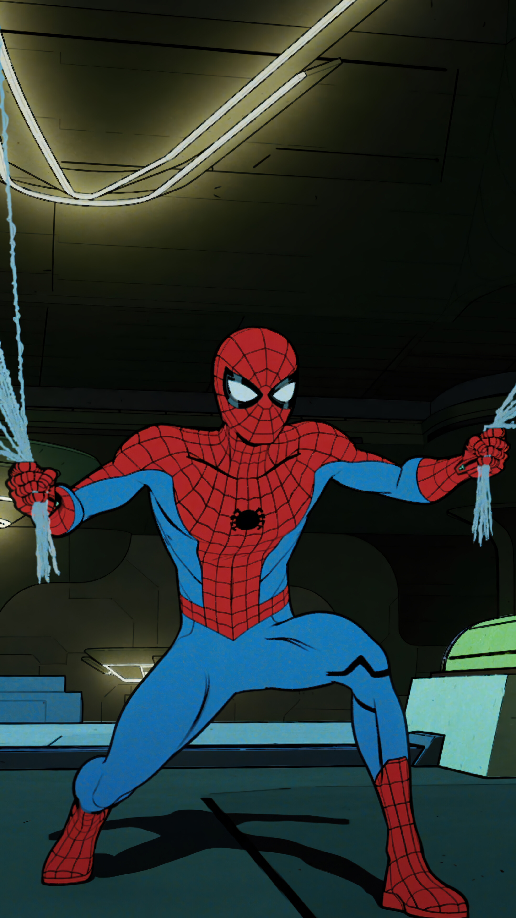 Your Friendly Neighborhood Spider Man Spider Man Web 4K Wallpaper IPhone HD Phone