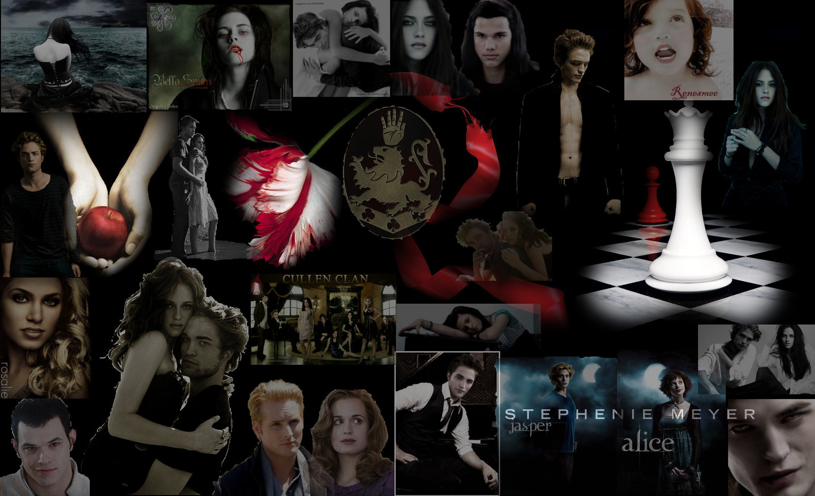 Twilight Saga Collage Wallpaper 1. This Is The First One I