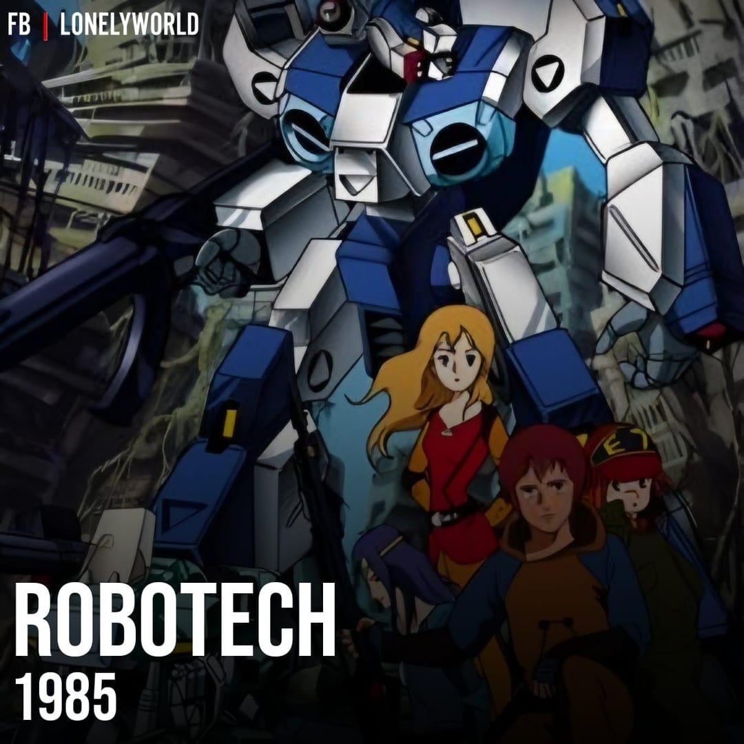 Is this image from Robotech, just asking, because I am not familiar with this one, it looks like a Gundam anime