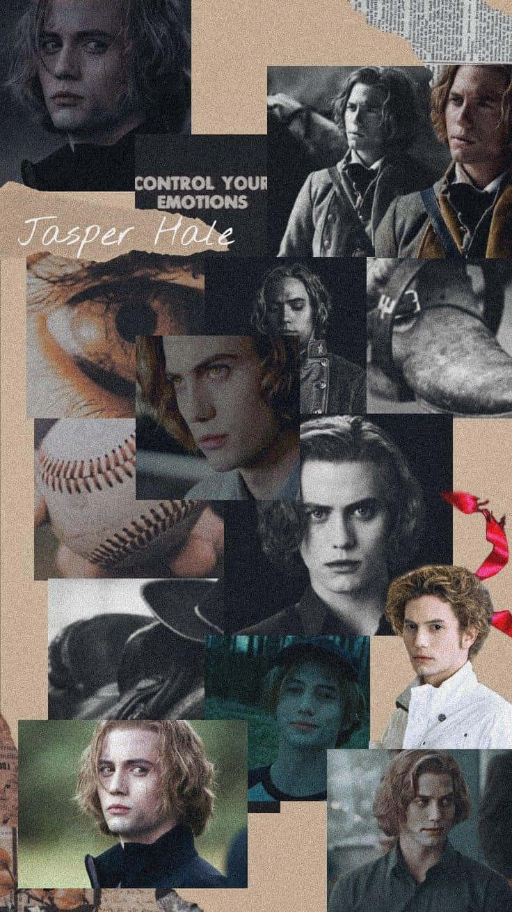 Download Jasper Hale Twilight Collage Wallpaper