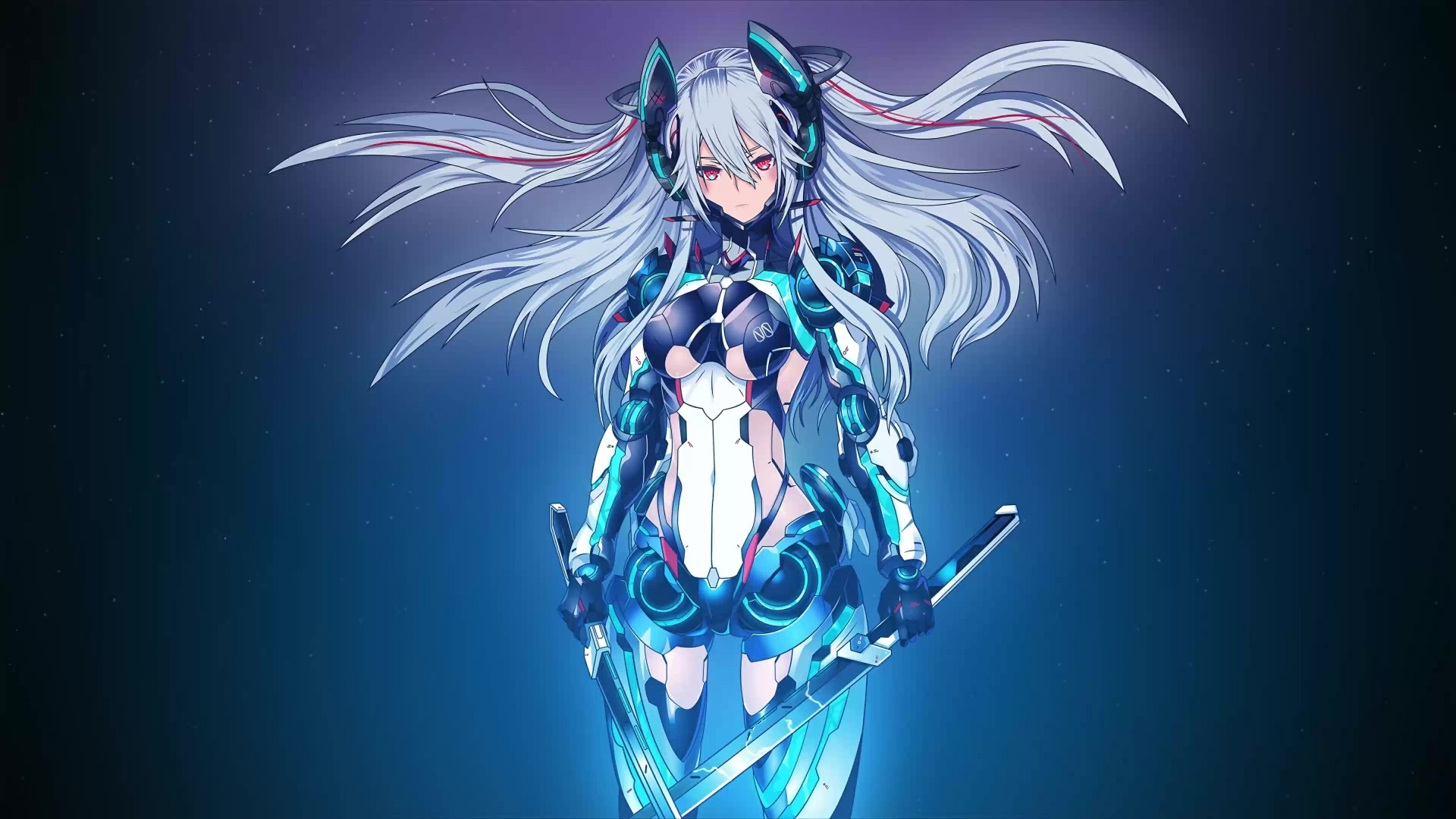 Mecha Anime Girl Live Wallpaper