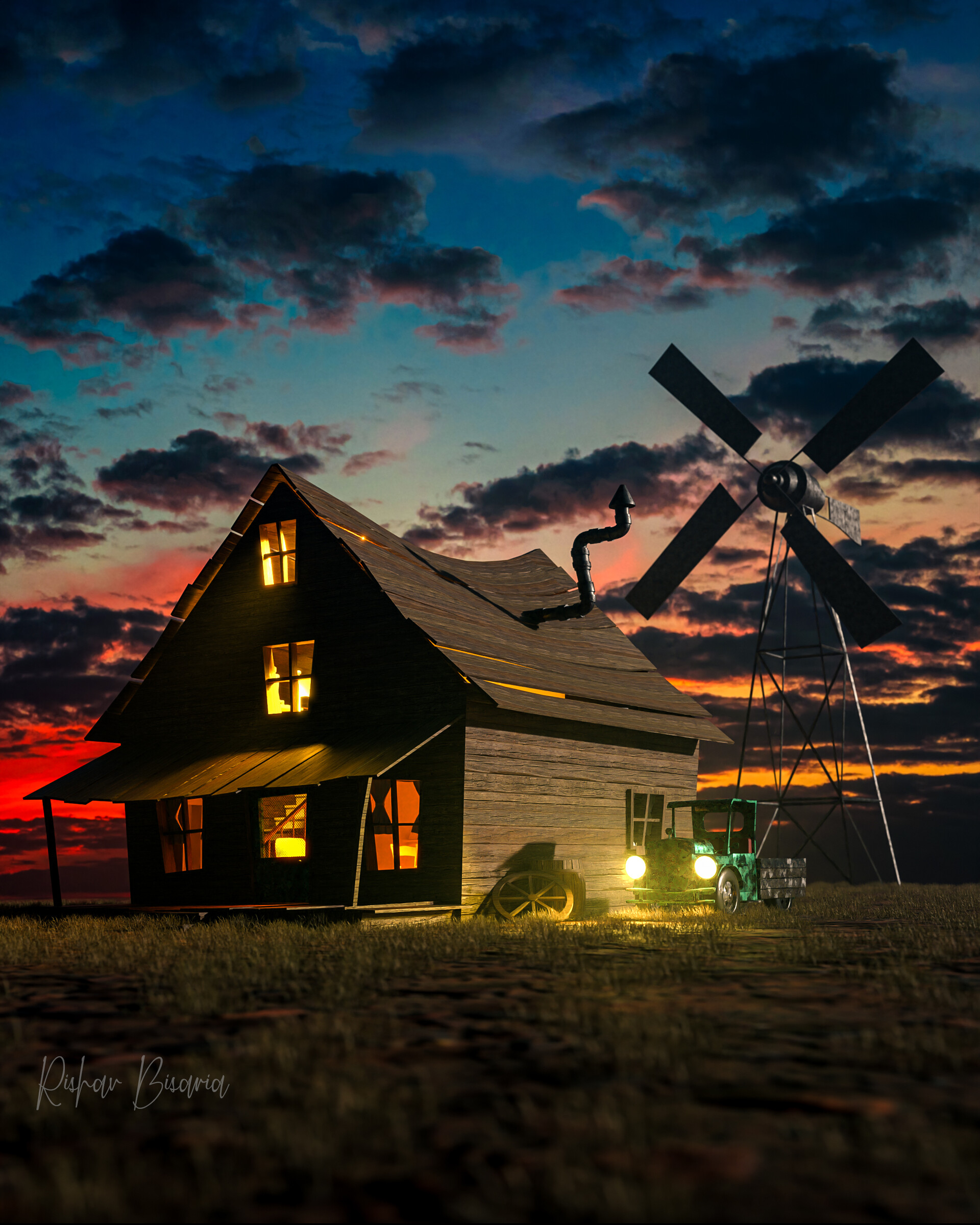 Courage the Cowardly Dog's House