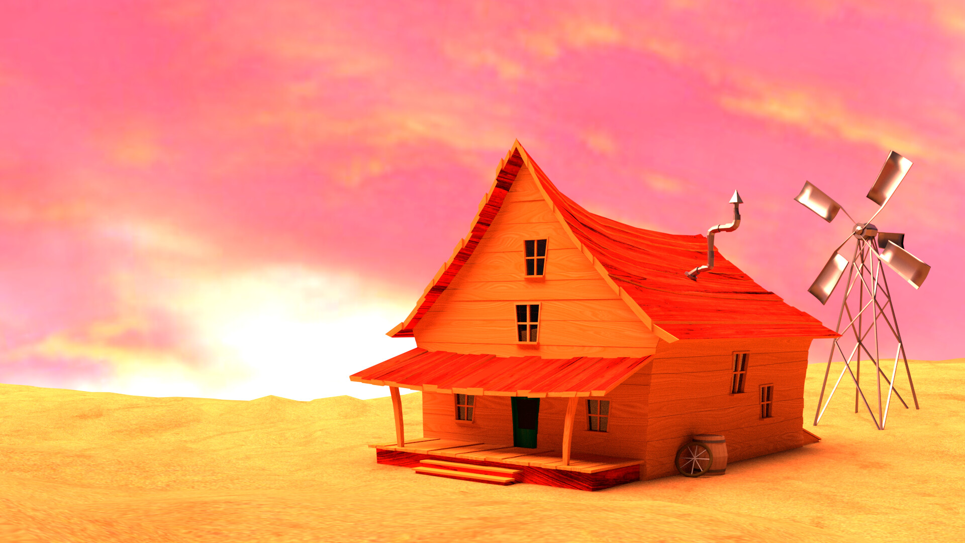 House of Courage the Cowardly Dog