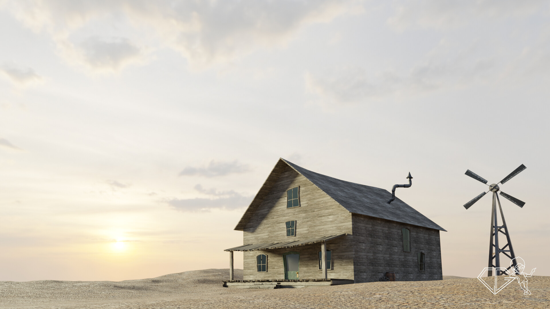 Courage The Cowardly Dog House