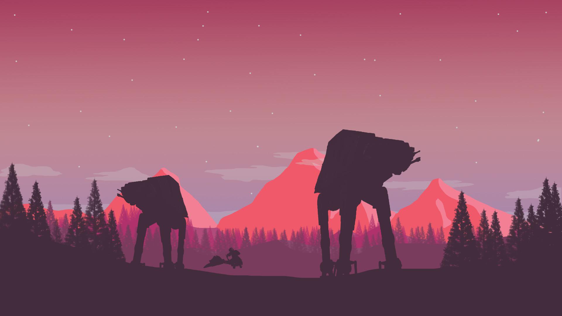 Flat Landscape Endor Concept