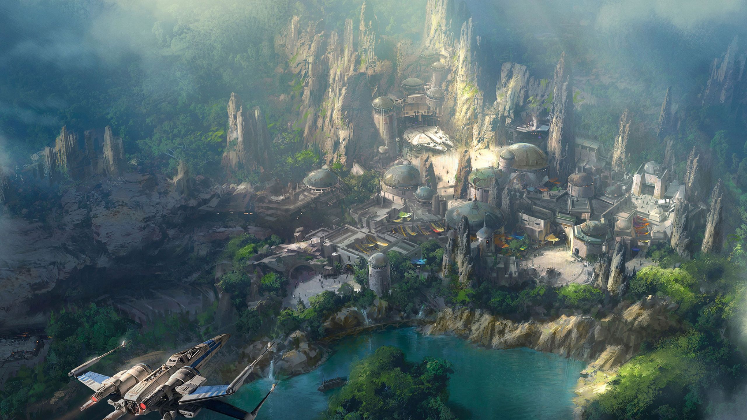 Disney's Star Wars Land Appears in New Illustration
