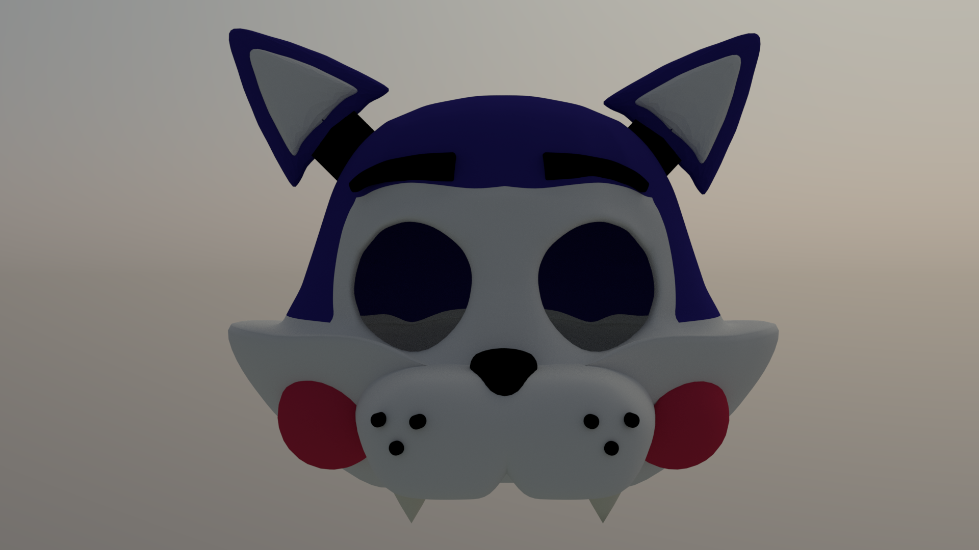 Candy The Cat WIP Basic Textures (3D Model)
