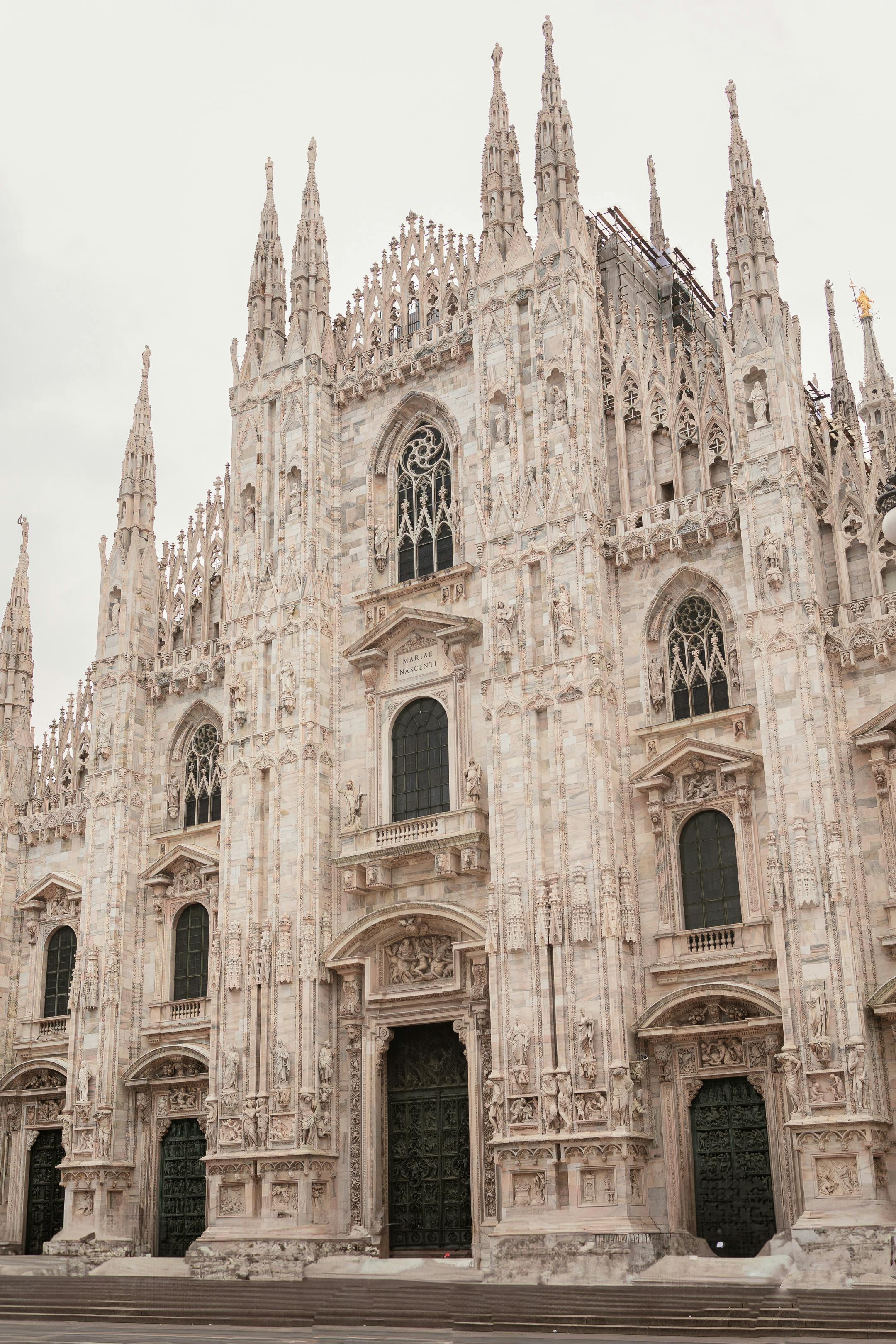 Stunning Gothic Architecture of Milan Cathedral · Free