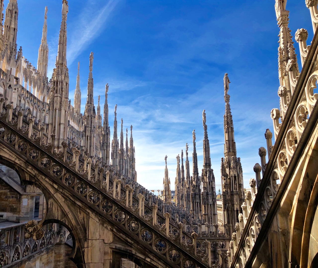 CHAPTER TWO: THE MAGNIFICENT MILAN CATHEDRAL & ROOFTOP Global Adventures of MaiTai Tom and Tracy