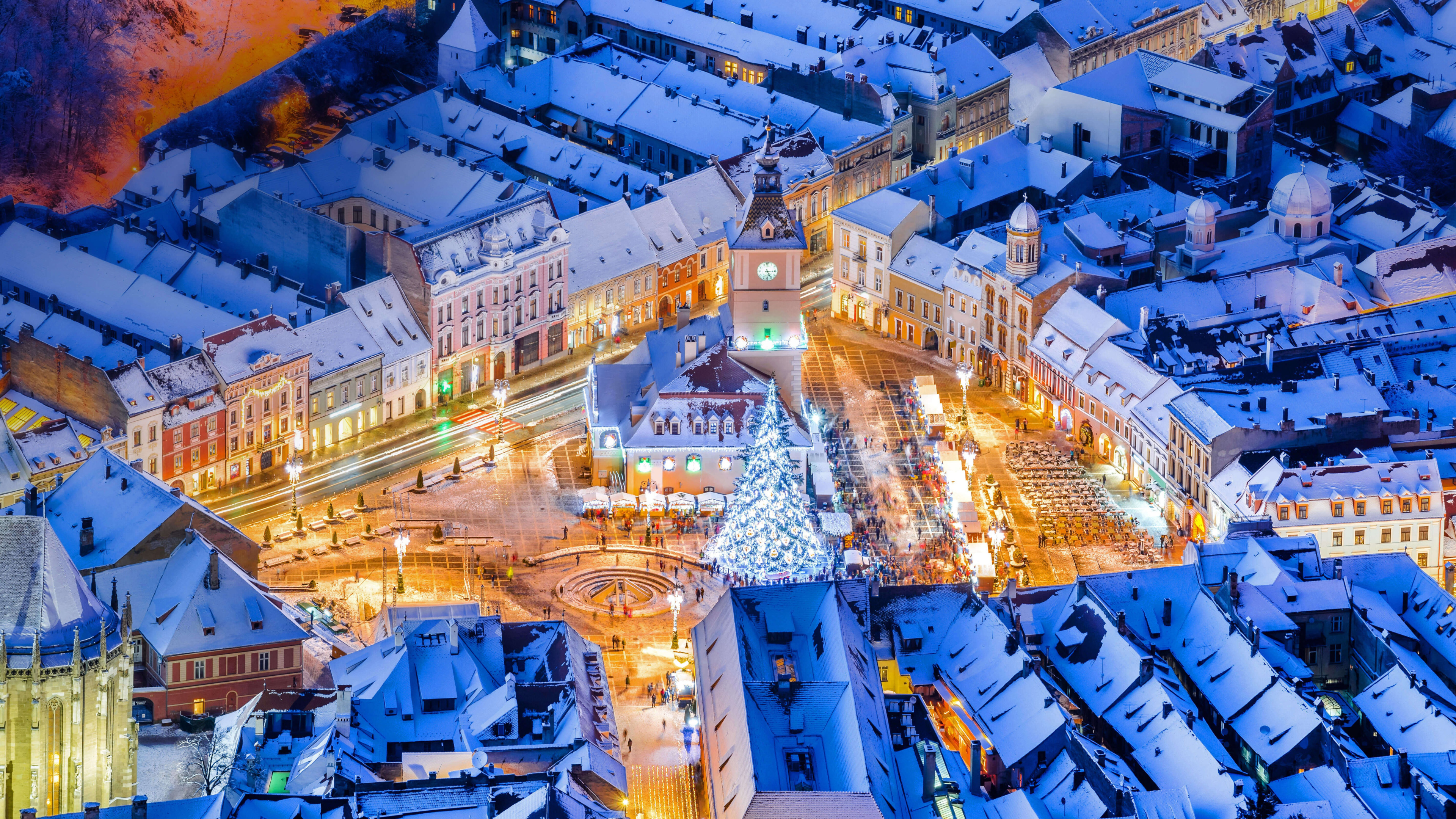 Christmas City 4k Wallpapers - Wallpaper Cave