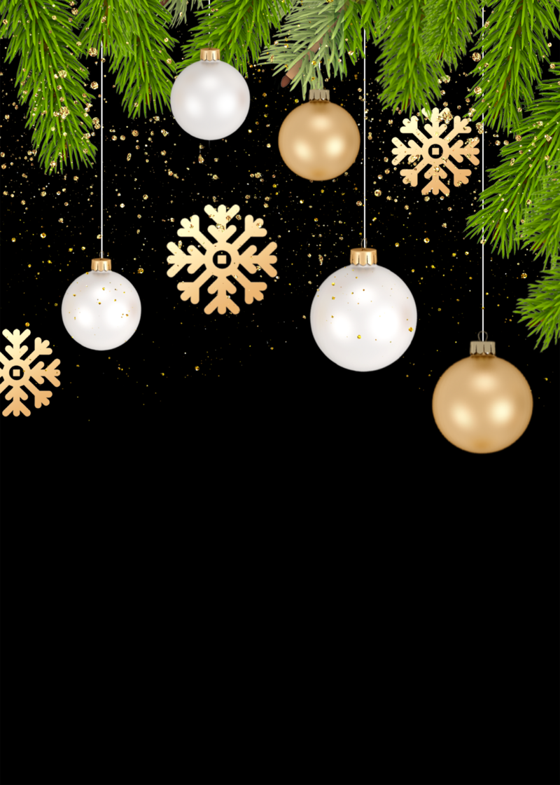 Snowflake Christmas Background Black. PSD Free Download