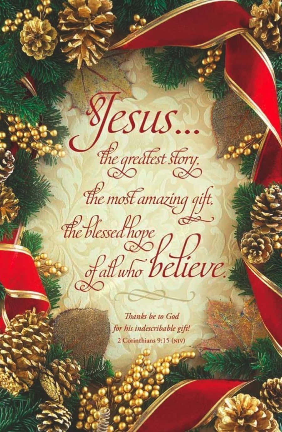 Download The true meaning of Christmas can be found in the Bible. Wallpaper