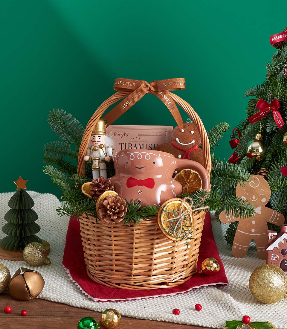 Happiness Infused Christmas Snack Basket Art Of Giving