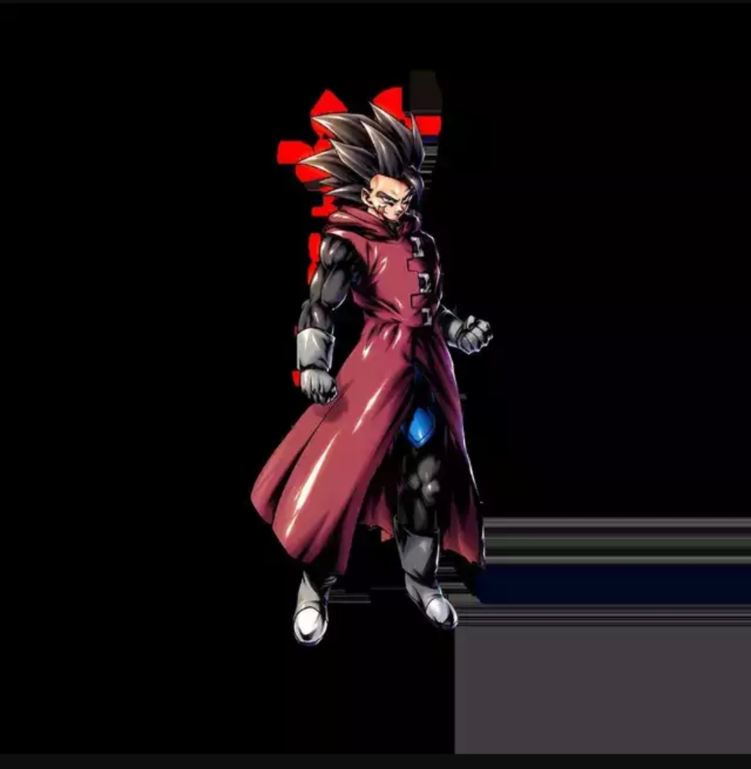 I found this image of scarred Giblet's full artwork on Twitter. However, I can't find it ANYWHERE else in the game, I even checked DBZ Space and the closest i found was