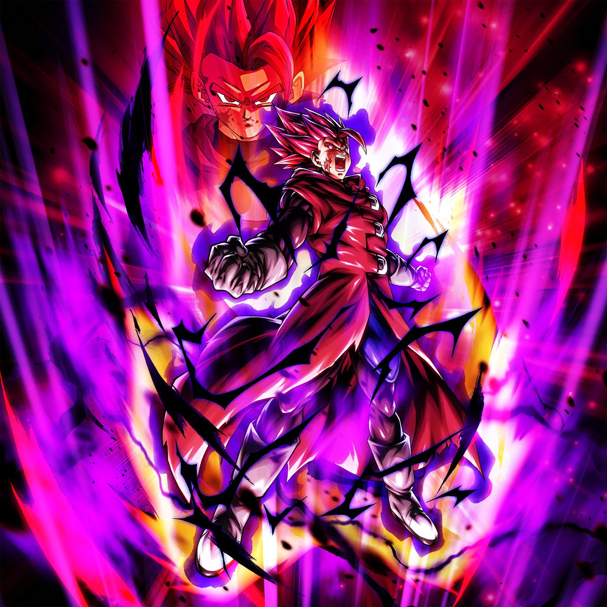 SPARKING Super Saiyan God Giblet (Dark Ki: Unleashed) HD, 4K PC Wallpaper, 4K Phone Wallpaper, & HD Profile Picture! Dragon Ball Legends Story Mode Only Currently. #DBLegends