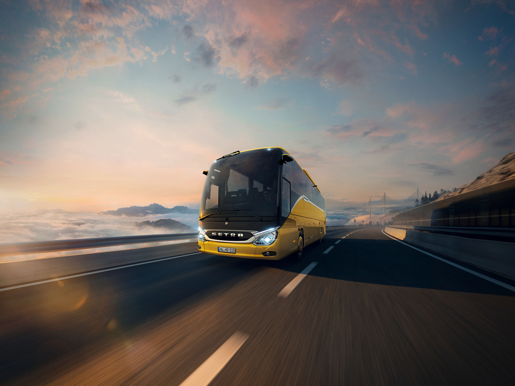 TopClass 500 HDH models. Setra Buses International