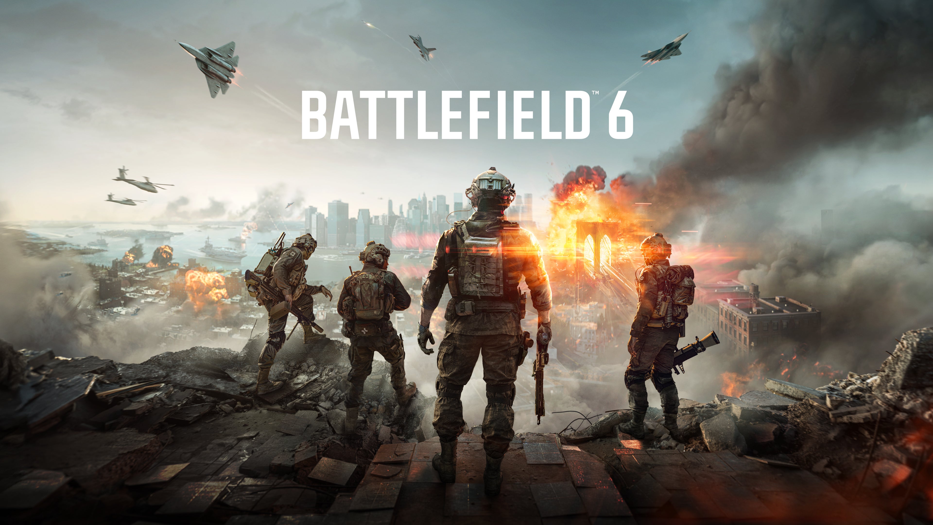 Battlefield 6 Wallpaper 4K, Key Art, 2026 Games