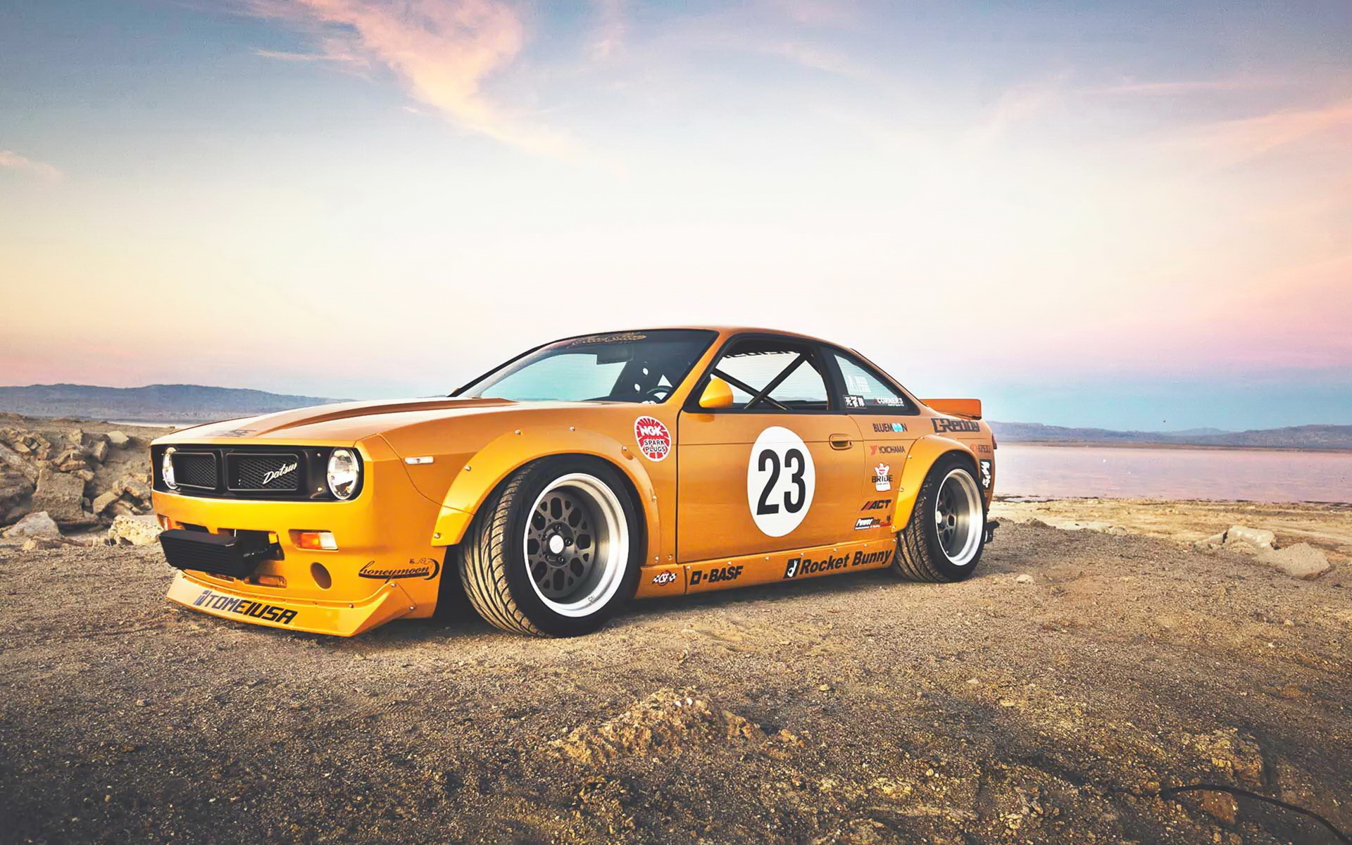 Wallpaper car, Silvia, tuning, Boss, nissan 240sx, S14, Rocket