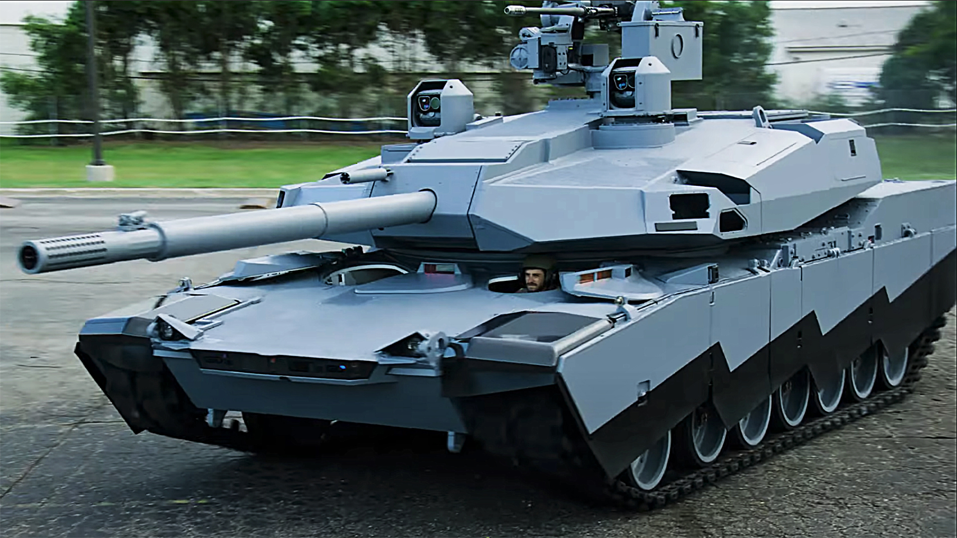 AbramsX Next Generation Main Battle Tank Breaks Cover