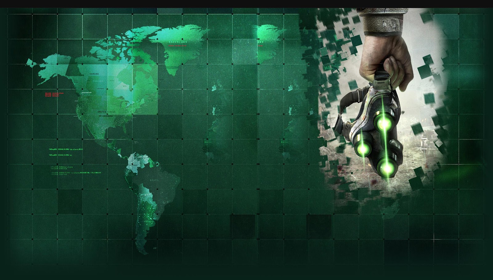 Comic books, movies, games blog everything related to fiction source Presented by LEAGUE OF FICTION: Splinter Cell Blacklist Dektop HD Wallpaper Background