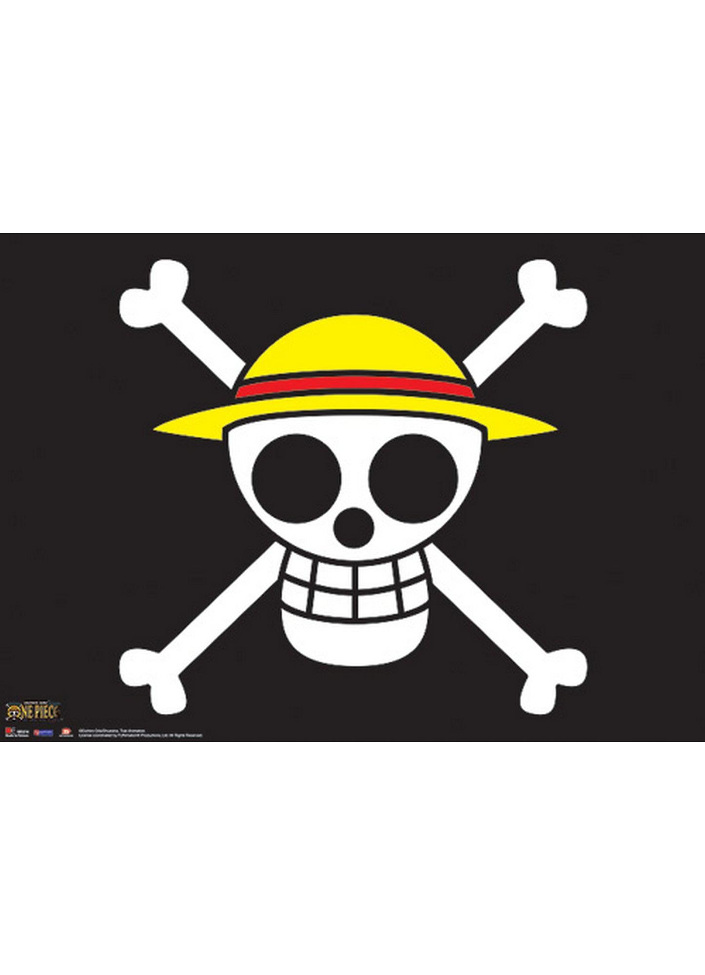 One Piece Straw Hats Pirates Flag Wall Scroll