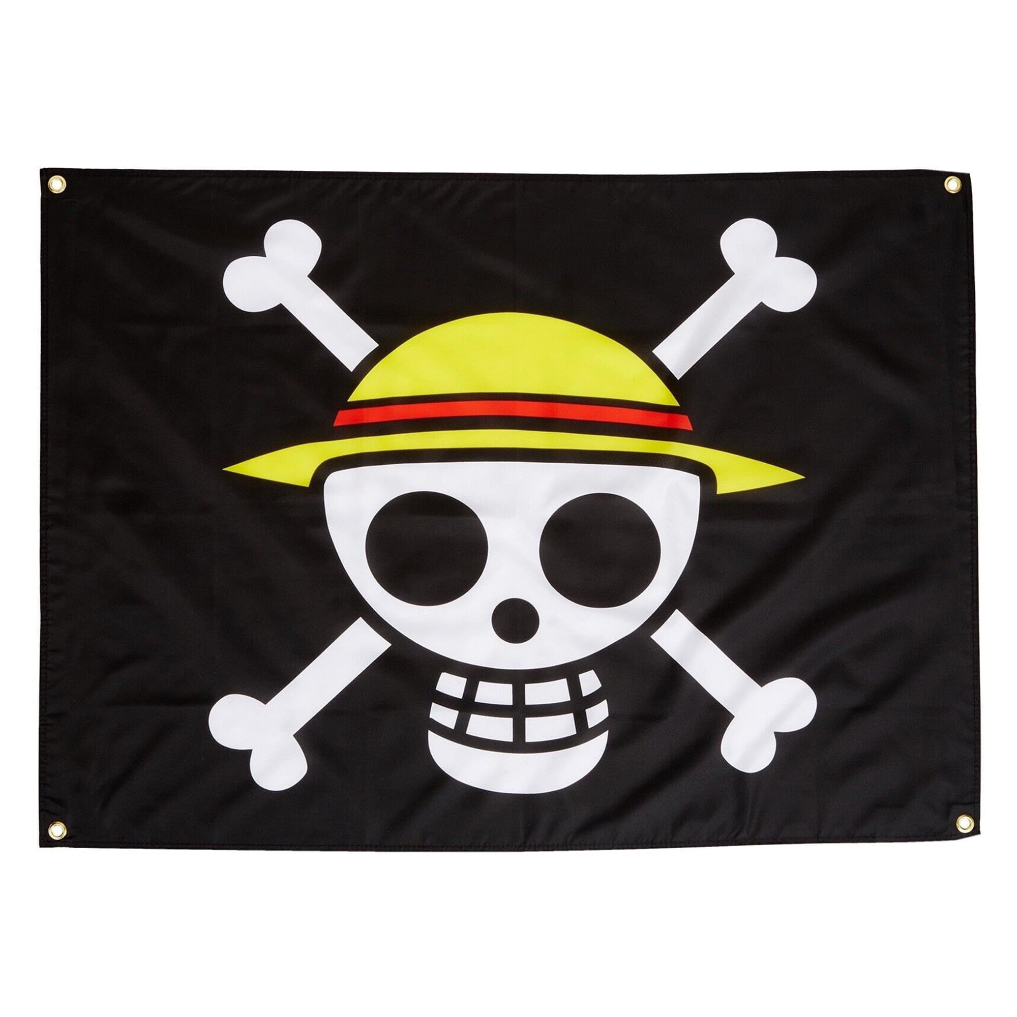 GE Animation GE 6468 One Piece Luffy's Straw Hat Pirate Flag Multi Colored, 31, Patio, Lawn & Garden