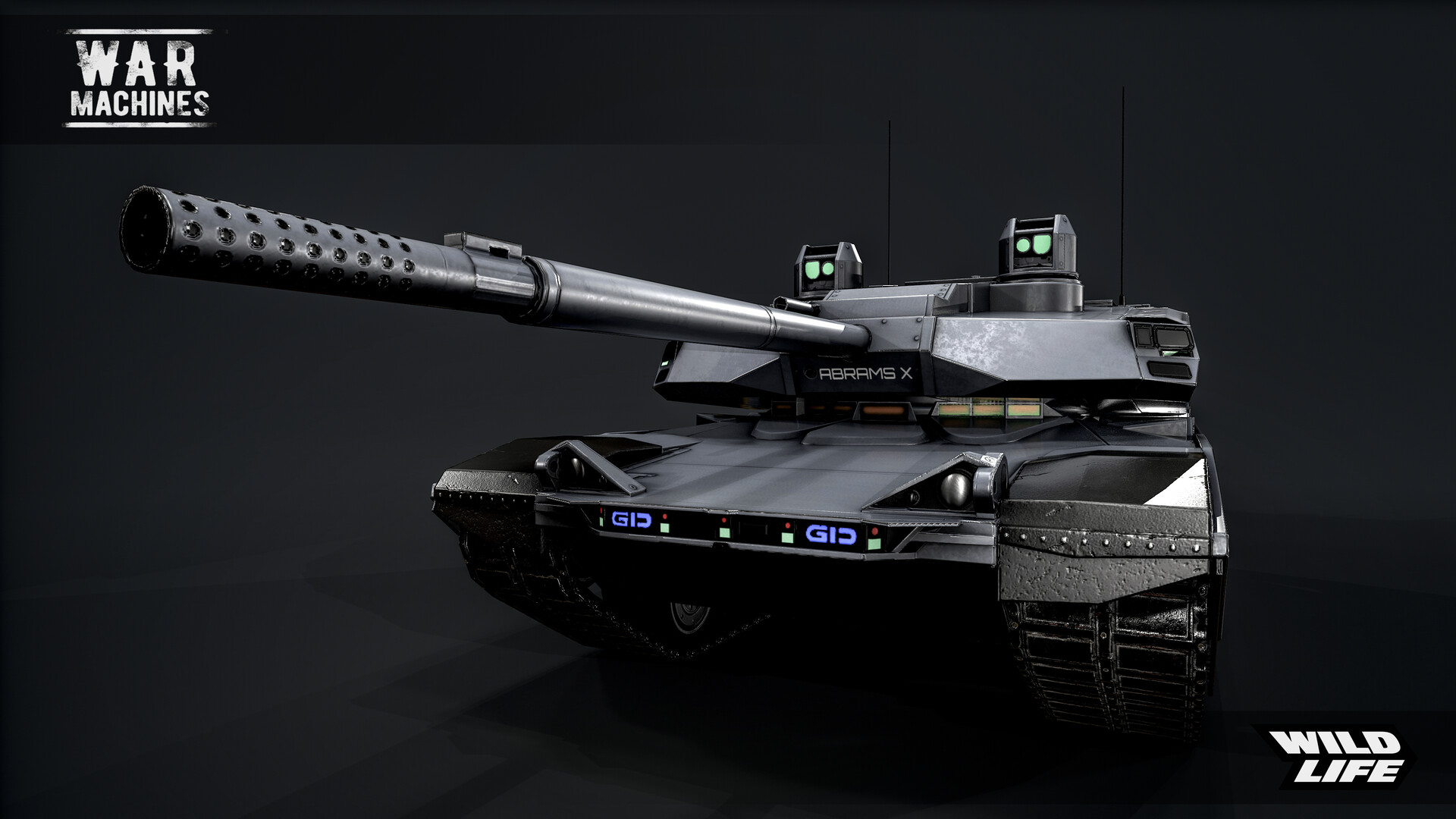 3D Project X. War Machines. Low Poly Modeling for Games