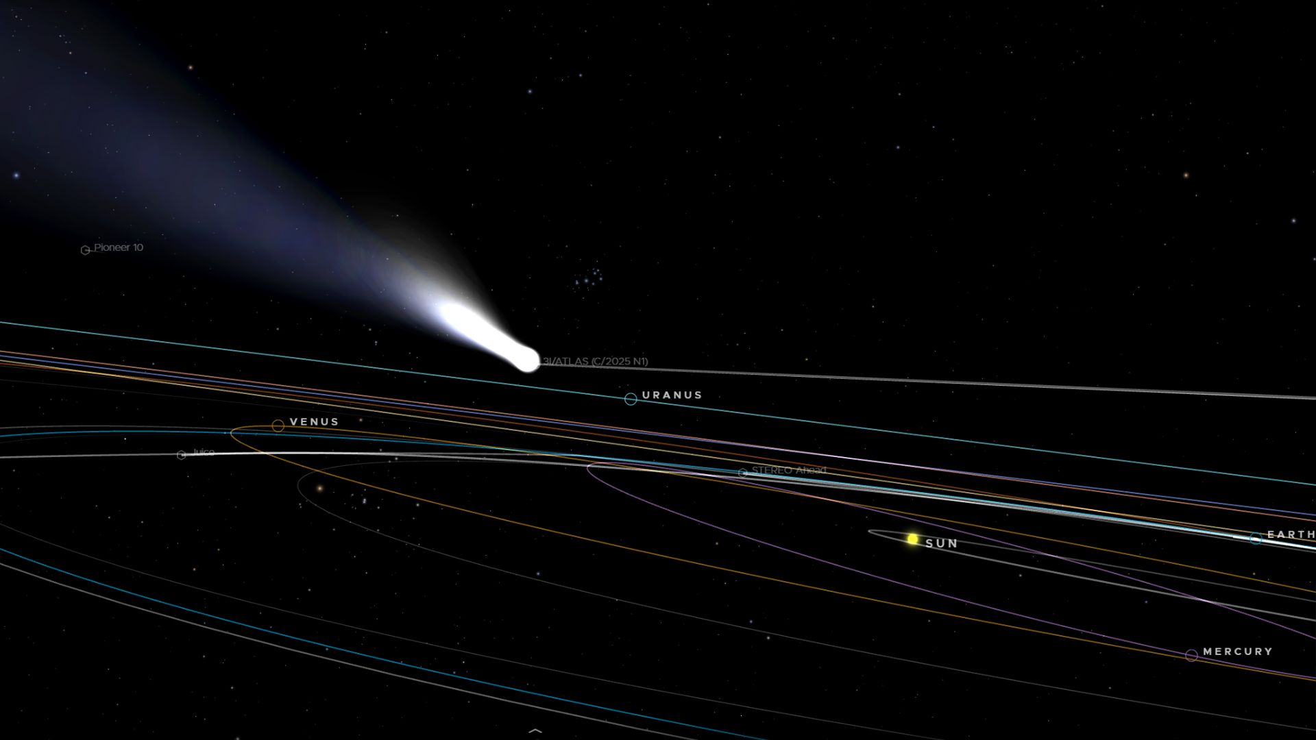 How To Follow The Trajectory Of Comet 3I Atlas