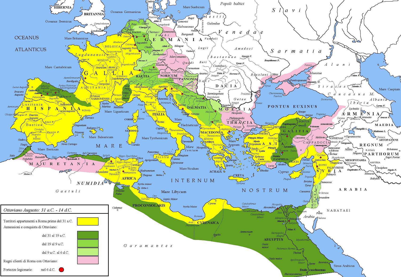 Roman Empire under Augustus History Encyclopedia