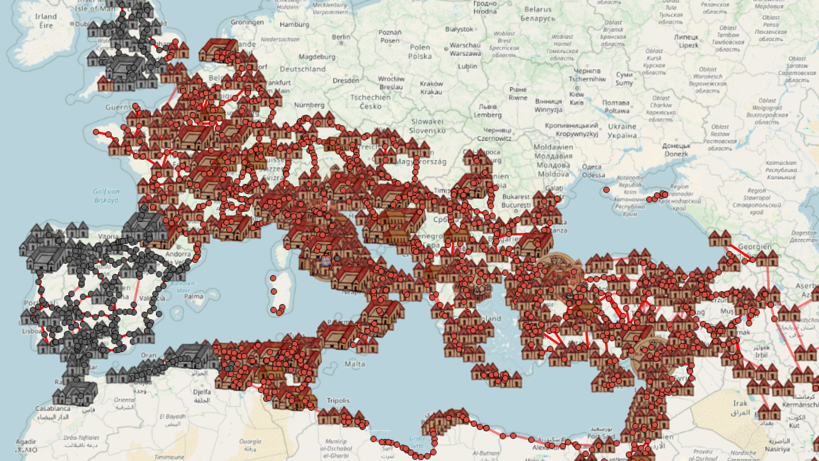 Ancient road trip! If the Romans had Google Maps