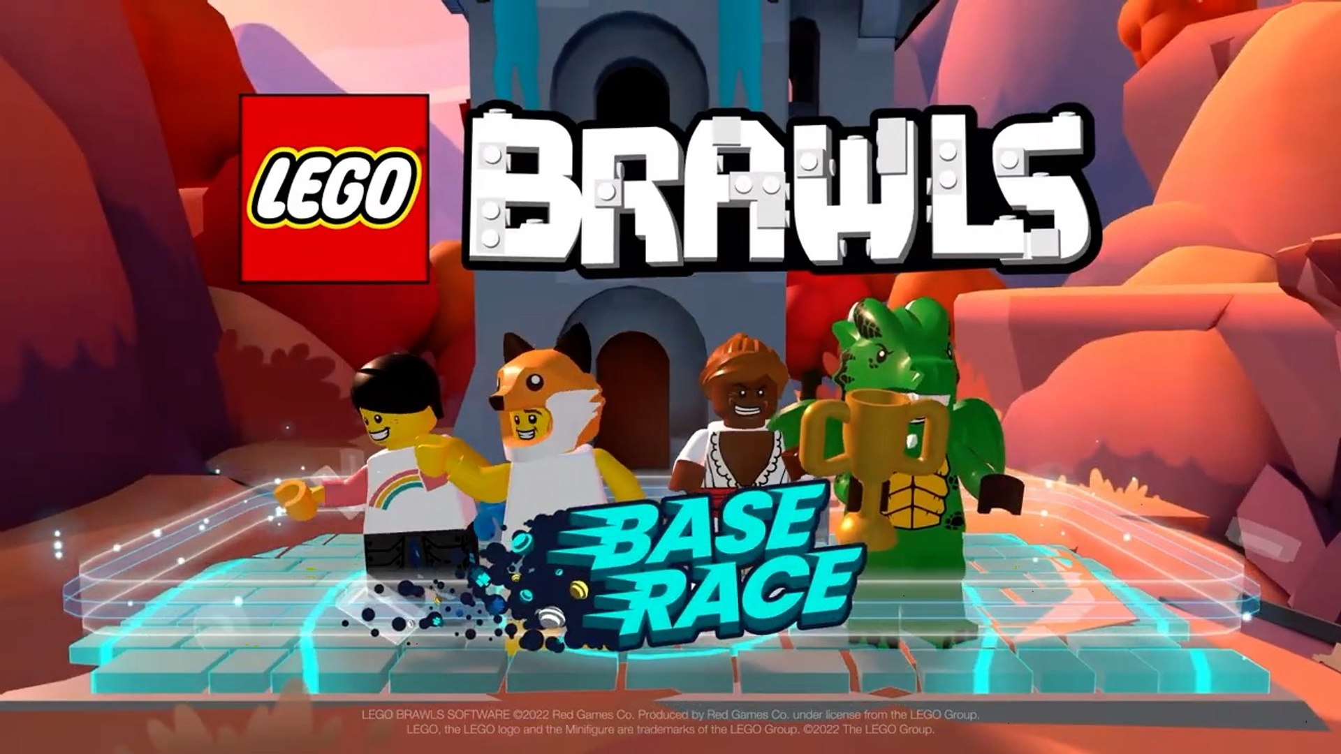 LEGO Brawls Base Race Game Mode Gameplay PS
