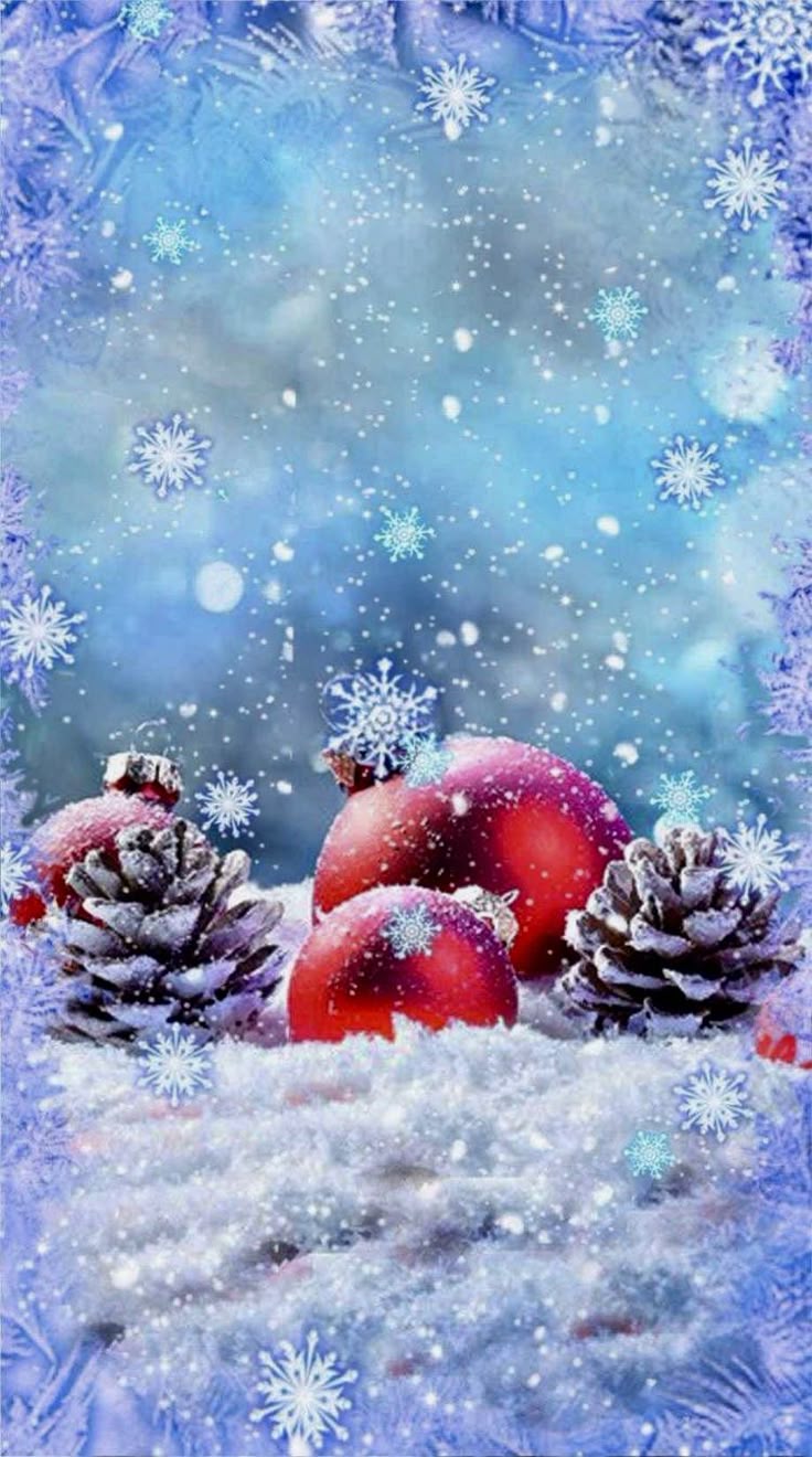 Blue And Red Christmas Wallpapers - Wallpaper Cave